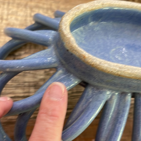 Stoneware Braided Basket - Picture 12 of 14